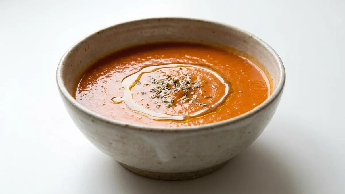 Blended Minestrone — liquid texture, IDDSI Level 2