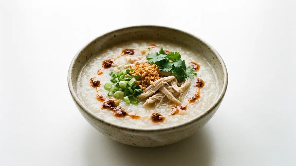 Bobor (Rice Porridge) — puréed texture, IDDSI Level 4