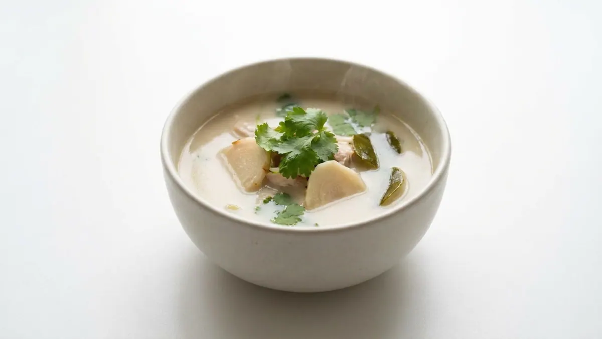 Coconut Chicken Broth — liquid texture, IDDSI Level 0