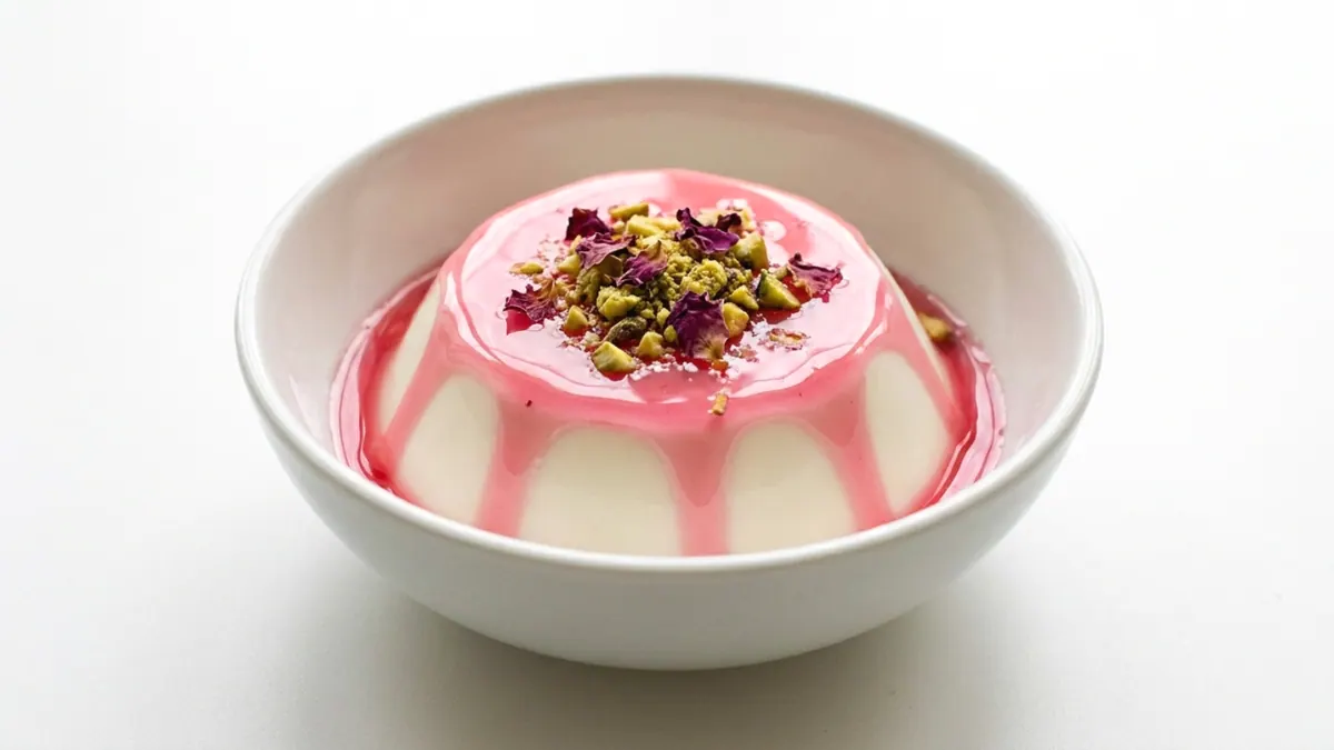 Malabi (Milk Pudding) — puréed texture, IDDSI Level 4