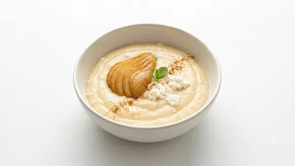 Pear & Ricotta Purée