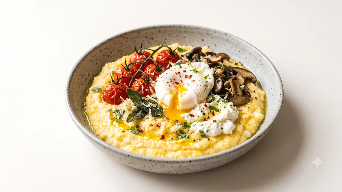 Ricotta Polenta — soft texture, IDDSI Level 6