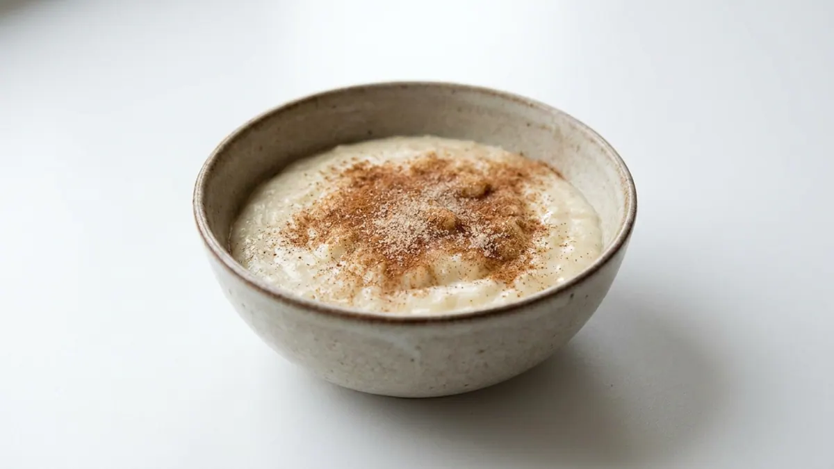 Rømmegrøt — puréed texture, IDDSI Level 4