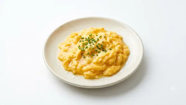 Silky Scrambled Eggs