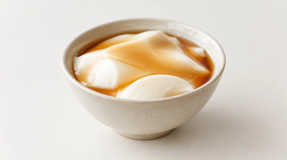 Taho (Silken Tofu Dessert) — puréed texture, IDDSI Level 4
